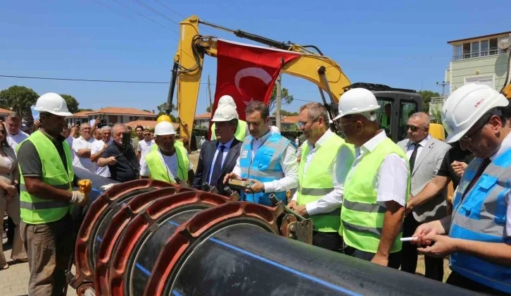 Balıkesir Bşb Başkanı Akın, Ayvalık’ın Su Sıkıntısını Tarihe Gömecek İlk Adımı Attı