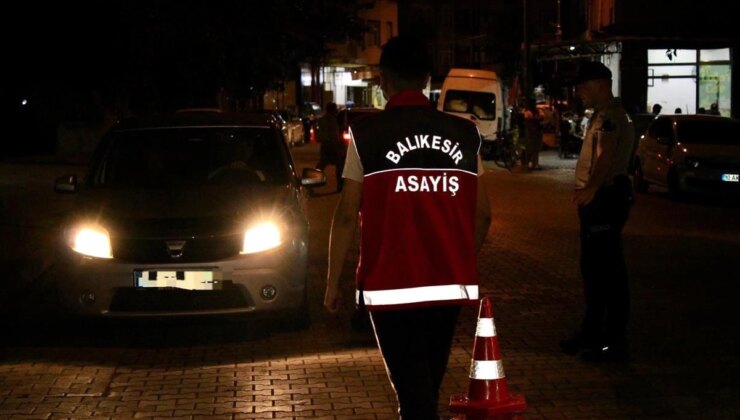 Balıkesir’de Asayiş ve Trafik Kontrolü: Uyuşturucu ve Silah Hatalarına İşlem Yapıldı