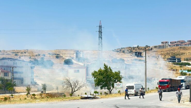 Balıkesir’de Korkutan Yangın! Ekiplerin Hızlı Müdahalesiyle Söndürüldü