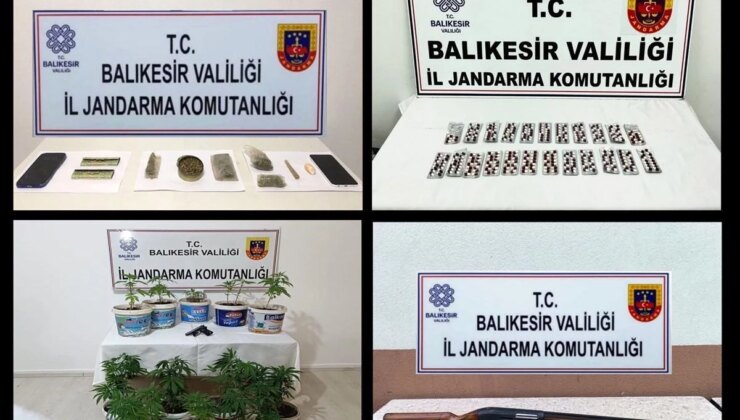 Balıkesir’de Uyuşturucu Ticaretine Yönelik Operasyon: 6 Gözaltı