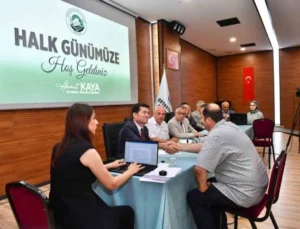 Başkan Kaya, İlk Halk Günü Toplantısını Gerçekleştirdi