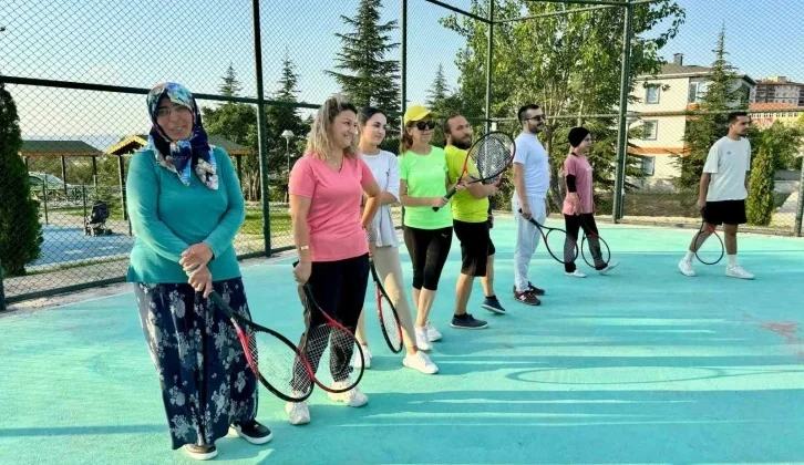 Başkan Özdoğan: “Tenis Kurslarımız Her Yaşa Hitap Ediyor”