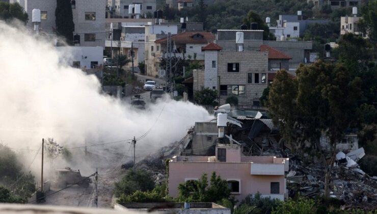 Batı Şeria’daki İsrailli Saldırganlar Filistinlilere Ait Mülkleri Hedef Aldı