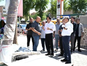 Battalgazi Belediye Başkanı Bayram Taşkın, Öğretmenevi Konteyner Çarşısının Üstünü Kapattı