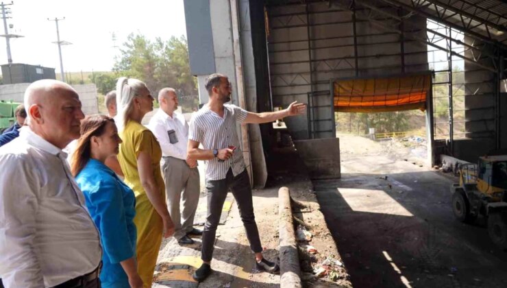 Belediye Liderleri Katı Atık Tesisi İncelemesinde Bulundu