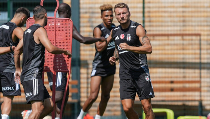 Beşiktaş’ta Immobile İlk İdmanına Çıktı