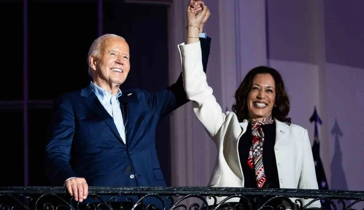 Biden’dan Başkanlık Yarışında Yardımcısı Kamala Harris’e Destek