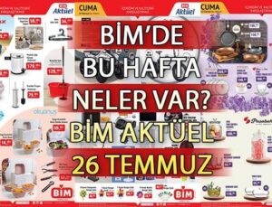 Bim Aktüel 26 Temmuz 2024 – İndirimli Ürünler- Kataloğu ||  Bim’de Bu Cuma Gelecek Ürünler Neler? Bim Aktüel Vantilatör Getiriyor…