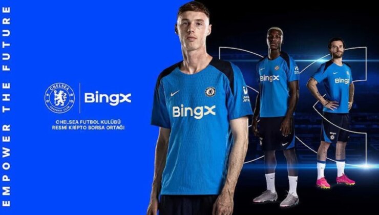 Bingx, Chelsea Futbol Kulübü’nün Erkek Resmi İdman Giysi Sponsoru Oldu