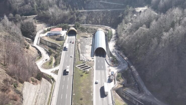 Bolu Dağı Tüneli’nin İstanbul Tarafı Ulaşıma Kapanıyor