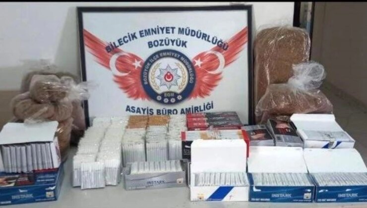 Bozüyük’te Kaçakçılara Büyük Vurgun: 13 Bin 314 Kilogram Tütün Ele Geçirildi