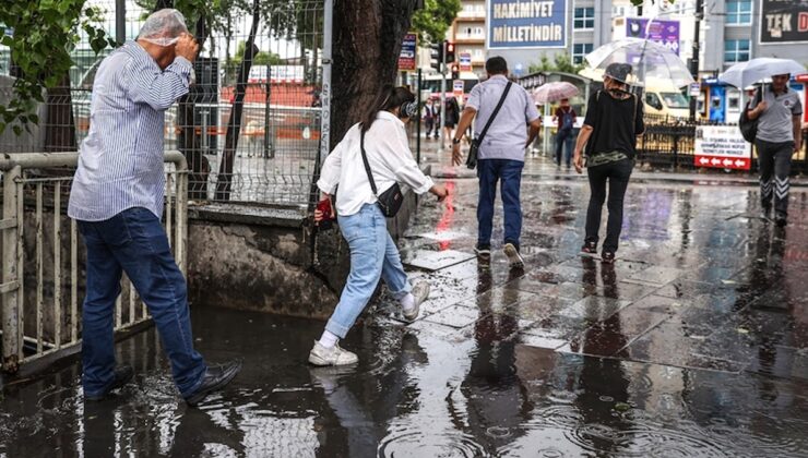 Bugün İçin İkazlar Geldi… Birçok Kenti Sağanak Yağış Vuracak