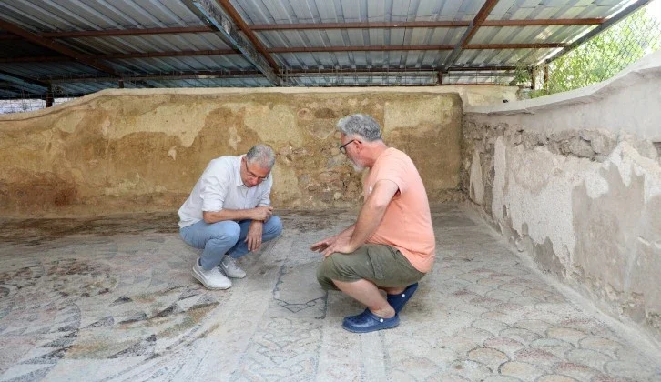 Bursa Myrleia Antik Kenti Mozaiklerinin Onarım ve Konservasyon Çalışmaları Tamamlandı