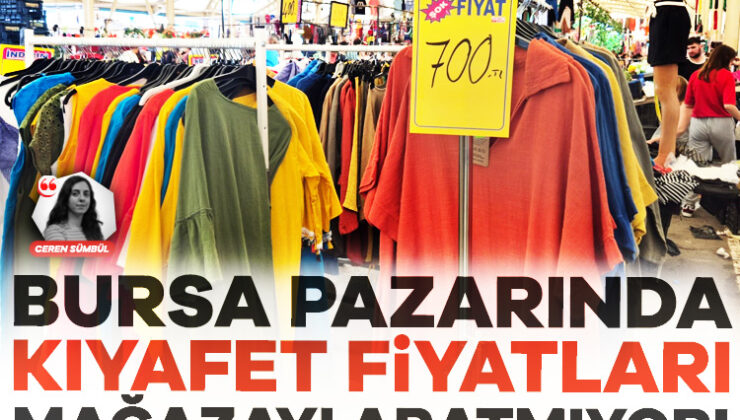 Bursa Pazarında Kıyafet Fiyatları Mağazayı Aratmıyor!