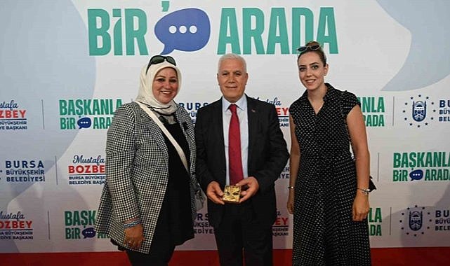 Bursa’da “Başkanla Bir Arada” Töreni