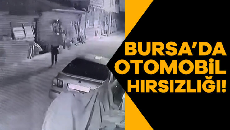 Bursa’da Otomobil Hırsızlığı! Kendi Arabasıymış Gibi Alıp Kayıplara Karıştı