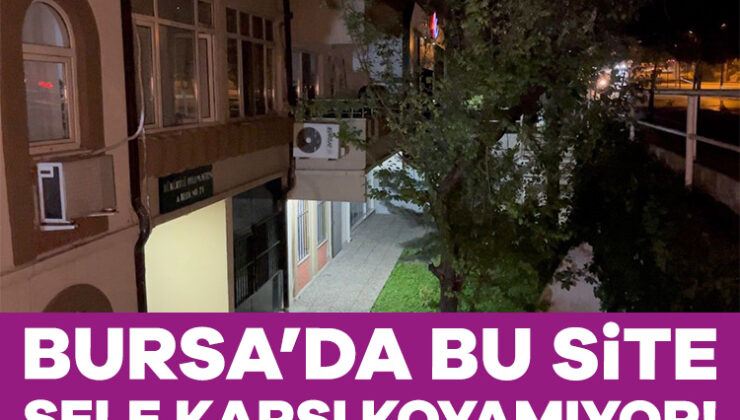 Bursa’da Yağmur Yağdığında Bu Site Göle Dönüyor