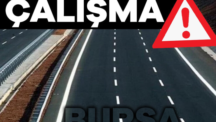 Bursa’da Yol Üretim Çalışması