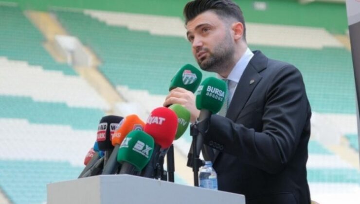 Bursaspor Başkanı Enes Çelik Taraftarları Rahatlattı