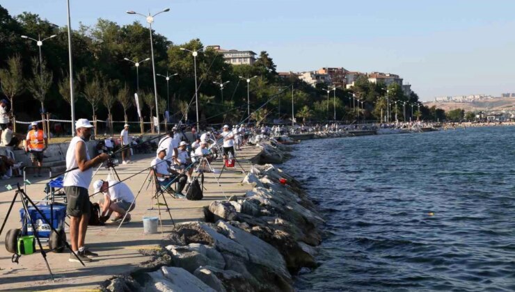 Büyükçekmece Belediyesi Olta Balıkçıları Müsabakası Heyecanla Tamamlandı