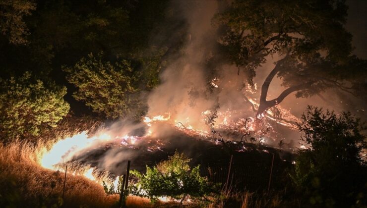 California’da Orman Yangını: 26 Binden Fazla Kişi Tahliye Edildi