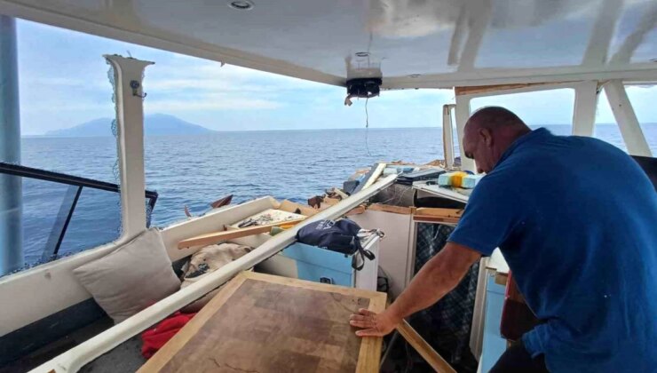 Çanakkale’de Türk Balıkçı Teknesine Yunan Kıyı Güvenliği Botu Çarptı