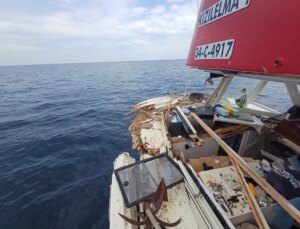 Çanakkale’de Yunan Kıyı Güvenliği Balıkçı Teknesine Zarar Verdi