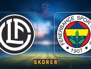 Canlı | Fenerbahçe, Lugano Deplasmanında! Heyecan D-Smart’ta