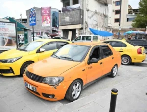 Çarşı Merkezine Yeni Taksi Durağı