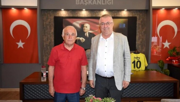 Cemil Çiçek, Edremit Belediye Başkanı Mehmet Ertaş’ı Ziyaret Etti