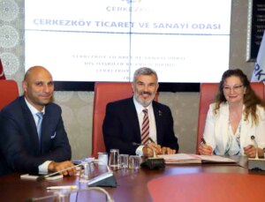 Çerkezköy Ticaret ve Sanayi Odası ile Bulgar-Türk İş Adamları Derneği Arasında İş Birliği Protokolü İmzalandı