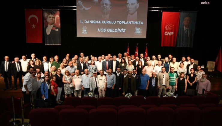 CHP Ankara İl Başkanlığı İl Danışma Kurulu Toplantısı Gerçekleştirildi