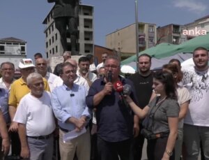 CHP Rize İl Örgütü, Çaykur’un Çay Alım Siyasetini Protesto Etti