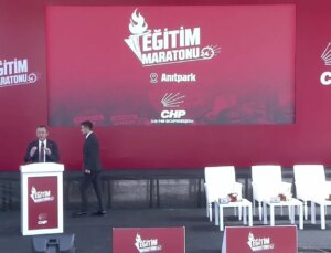 CHP’den 24 Saatlik Eğitim Maratonu… Özgür Özel: Tam Gün Hiç Susmadan Buradan Milli Eğitim Konuşacağız (1)