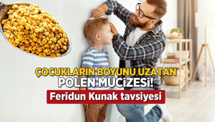 Çocuklarda Uzunluk Uzatan Polen Mucizesi! Dr. Feridun Kunak 7 Gereçli Tanımı Verdi