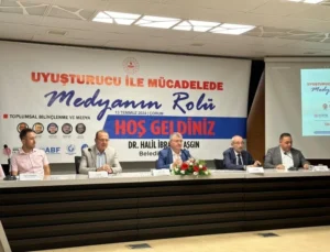 Çorum’da “Uyuşturucu ile Mücadelede Medyanın Rolü” Paneli