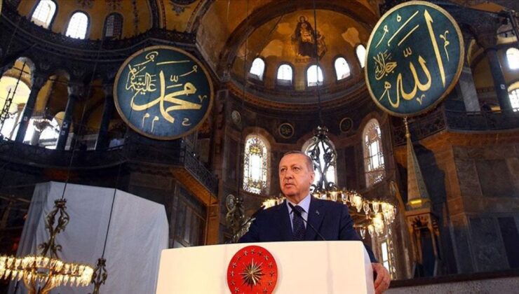 Cumhurbaşkanı Erdoğan: Ayasofya’nın Dirilişi Tekrar Güzel Olsun