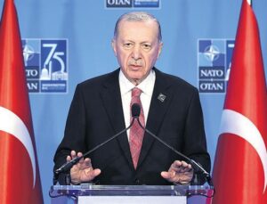 Cumhurbaşkanı Erdoğan, NATO Zirvesi’nin Ardından Basın Toplantısı Düzenledi: ‘Esed ile Üçüncü Bir Ülkede Görüşelim’