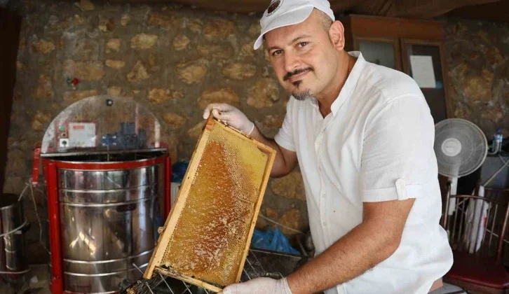 Depremzede Arıcının Yüzü Bereketli Geçen Erken Bal Hasadıyla Güldü