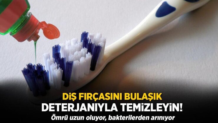 Diş Fırçasını Bulaşık Deterjanıyla Temizleyin! Ömrü Uzun Oluyor, Bakterilerden Arınıyor