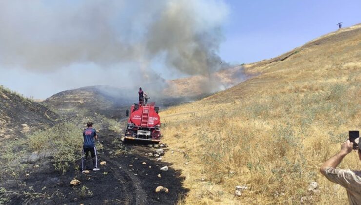 Diyarbakır’da Anız Yangını 9 Saatte Söndürüldü: 12 Bin Dönüm Arazi Zarar Gördü