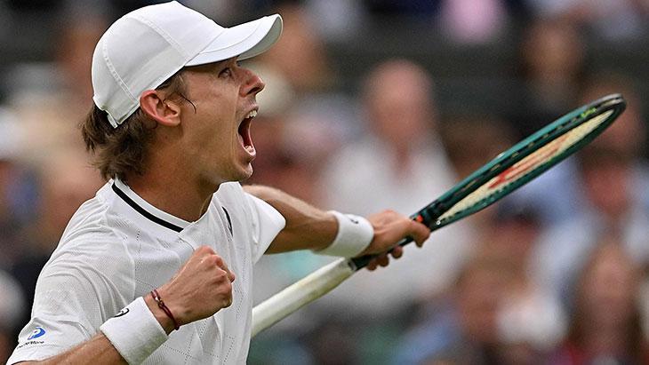 Djokovic’in Rakibi de Minaur Wimbledon’dan Çekildi