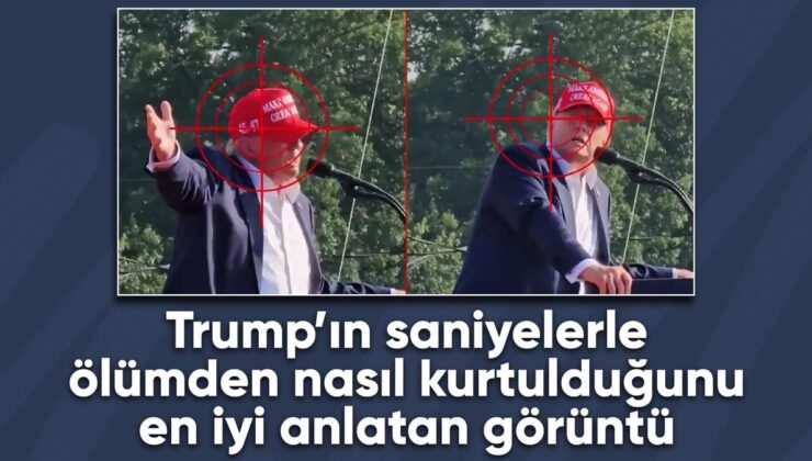 Donald Trump’ın Suikast Teşebbüsünden Kurtuluşu En İyi Anlatan Görüntü