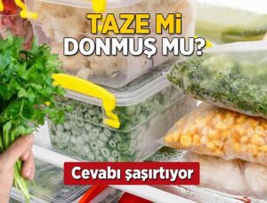 Dondurulmuş Sebzeler de Tazesi Kadar Vitaminli Mi? Yanıtı Herkesi Şaşırtıyor