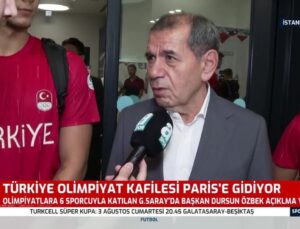 Dursun Özbek’ten, Paris’te Mücadele Edecek Atletlere Destek