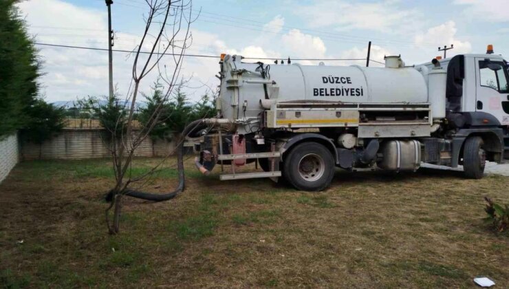 Düzce Belediyesi Su Şebekesi Çalışmalarını Ayrıntılarıyla Paylaştı