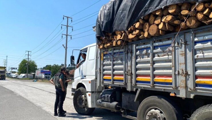 Düzce Orman İşletme Müdürlüğü, Ormanları Korumak İçin Kontroller Yaptı