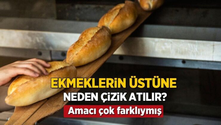 Ekmeklerin Üstüne Neden Çizik Atılır? Oysaki Amacı Çok Farklıymış, İçi Bozulmuyor