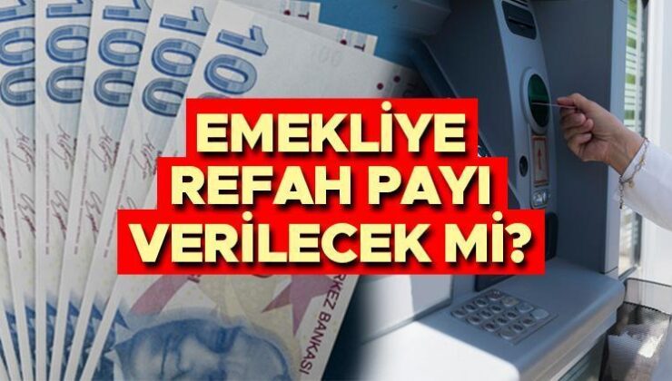 Emekliye Refah Payı Son Durum Temmuz 2024 || Emekliye Refah Payı Var Mı? Bakan Işıkhan Açıkladı… Temmuz Ayı Emekli Maaş Zammına Refah Payı (Ek Zam) Verilecek Mi?