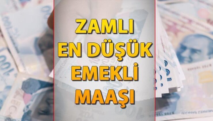 En Düşük Emekli Maaşı Temmuz 2024 || Zamlı En Düşük Emekli Maaşı Ne Kadar, Kaç TL Oldu?  10 Bin Liraya Zam Geldi Mi?